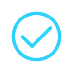 Check Mark Icon Isolated on White Background