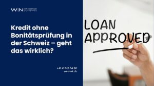 Loan without credit check Switzerland: What is really possible