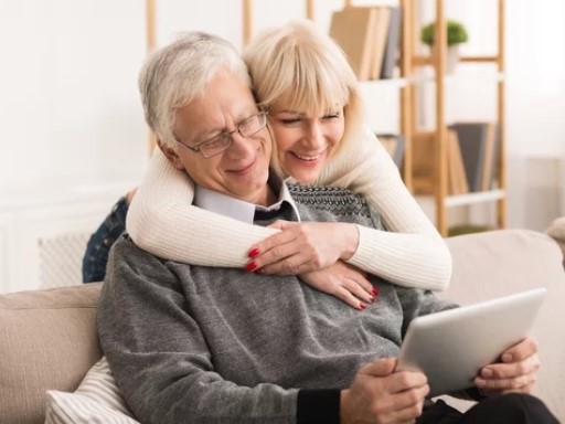 elder couple