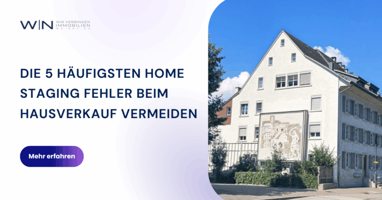 Top 5 Home Staging Fehler vermeiden