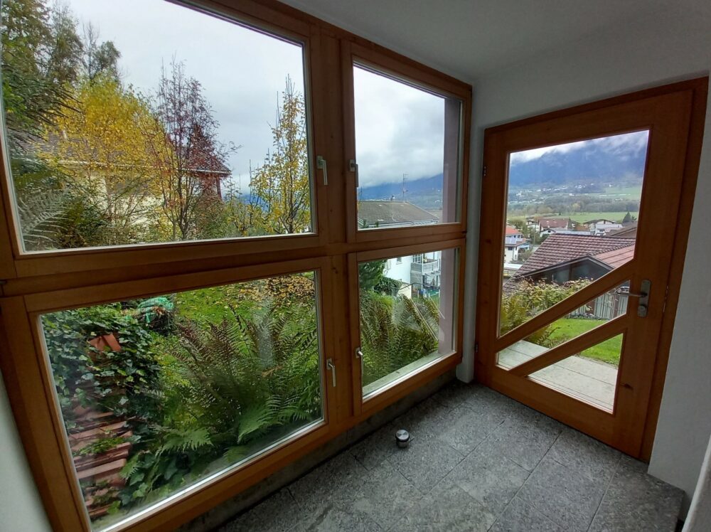 Weitsicht und Natur sind ständige Begleiter