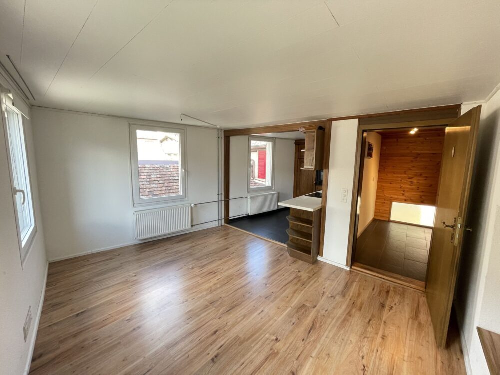 Offener Wohn-/Koch- und Essbereich