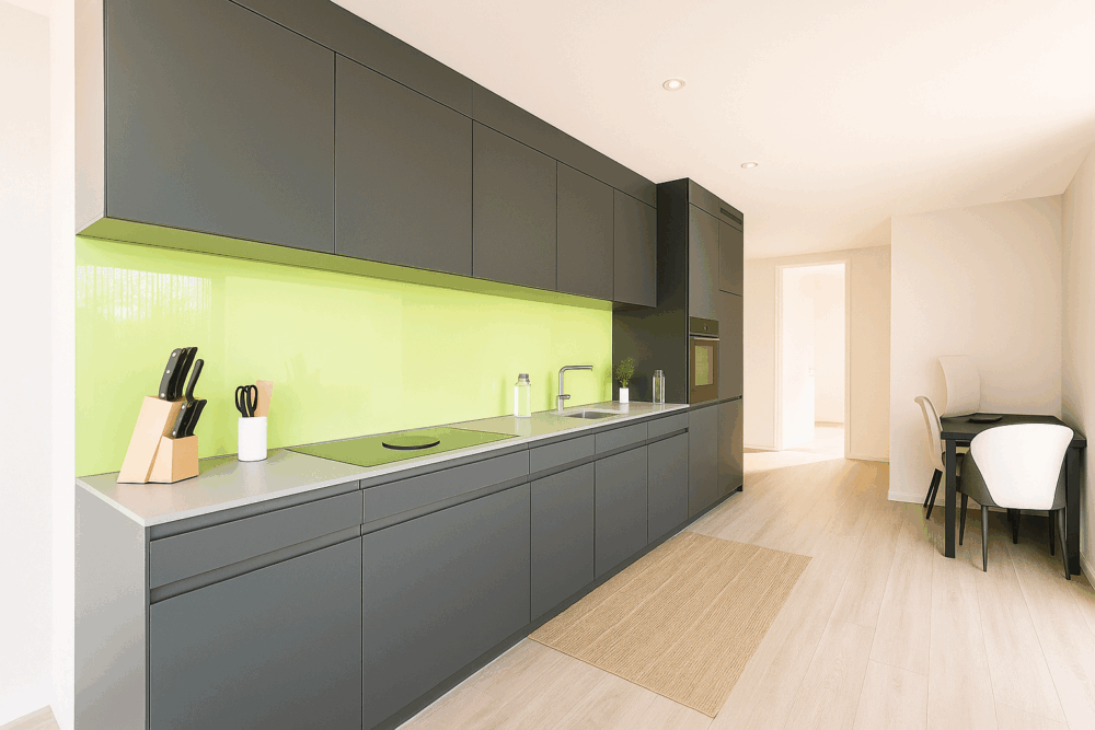 Современная кухня с плитой Bora