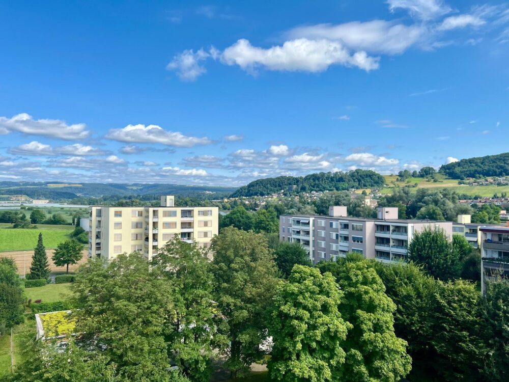 Ausblick aus den oberen Etagen (Erstbezug)