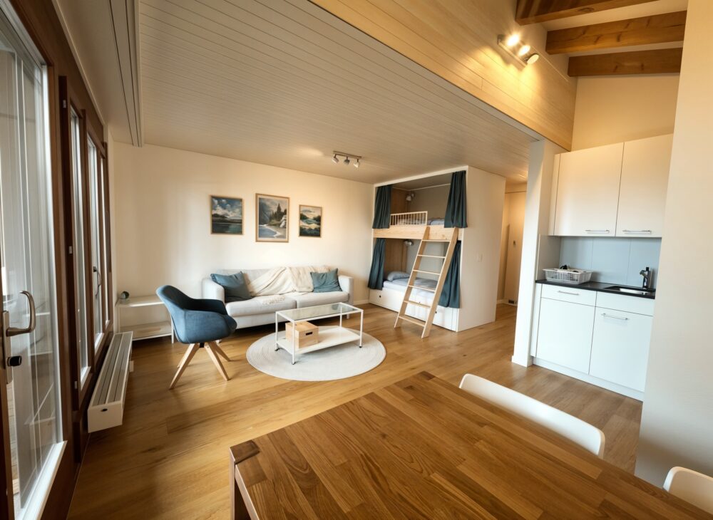 Direkt einziehen und geniessen