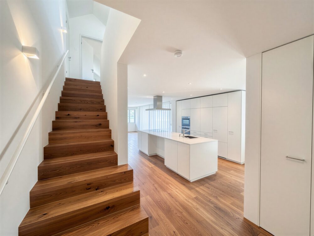 Wohnen auf zwei Ebenen Maisonette-Juwel direkt am Zürichsee