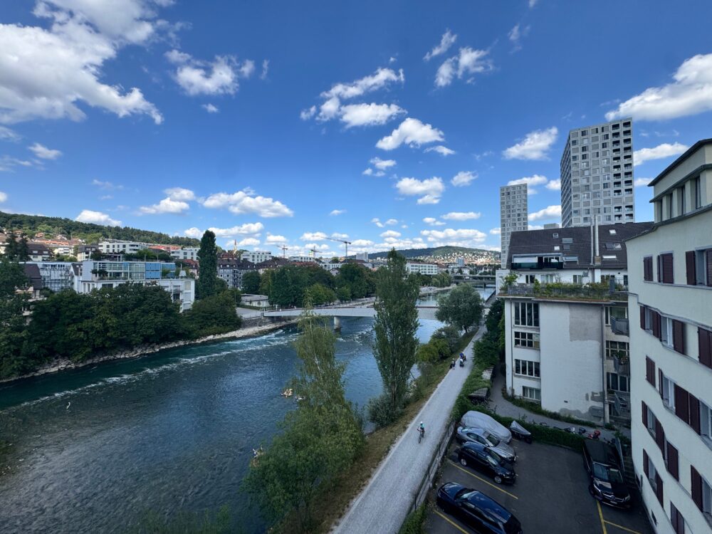 Blick auf die Limmat